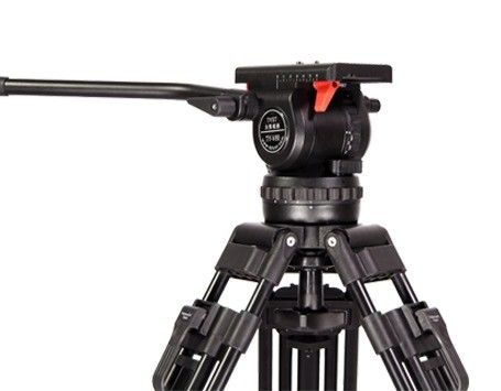 Professionelle Videoführung Kohlenstofffaser-Stativ 75 mm Schüssel Durchmesser mit einem einzigen Griff