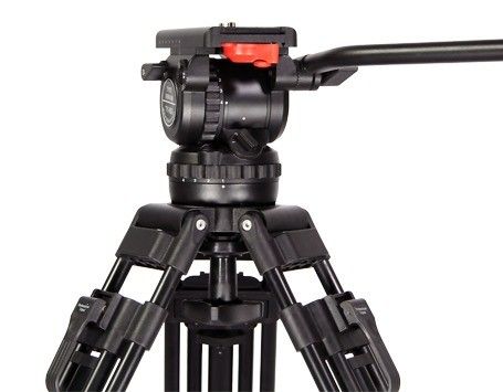 Professionelle Videoführung Kohlenstofffaser-Stativ 75 mm Schüssel Durchmesser mit einem einzigen Griff