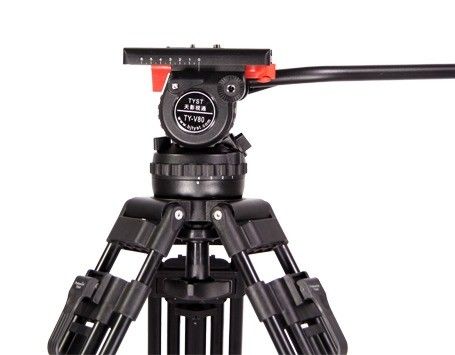 Professionelle Videoführung Kohlenstofffaser-Stativ 75 mm Schüssel Durchmesser mit einem einzigen Griff