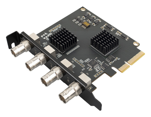 TY4SDI 4-Kanal-SDI 1080P 60fps Videoaufnahme-Karte für platzsparende Lösung