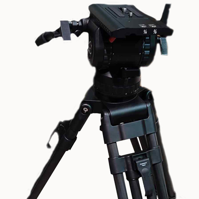 Doppelgriffe-Kohlenstofffaser-Kamera-Teleprompter-Stativ für professionelle Videoaufnahmen