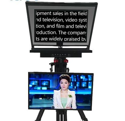 21 Zoll Auto-Spiegel TV Studio Broadcast Teleprompter steigern Sie Ihre Produktion Effizienz