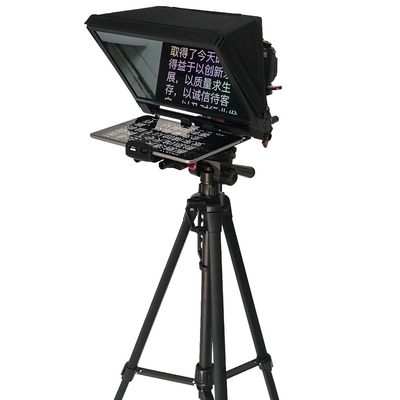 7-13,5 Zoll tragbare drahtlose Fernbedienung Teleprompter Glas für Tablet