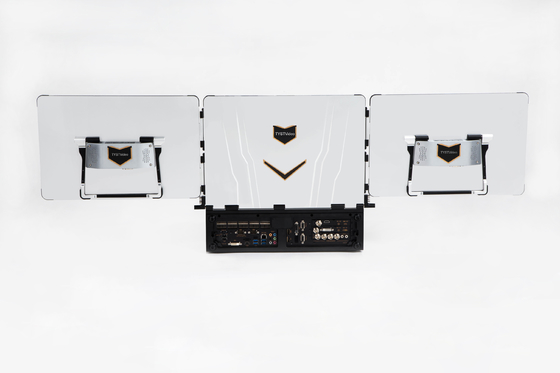 3 Bildschirme Live-Streaming-Übertragung All-in-One-Maschine von TYST mit 17,3&quot; Monitor