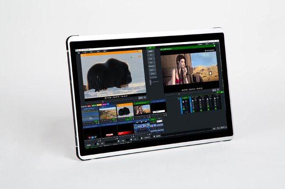 3 Bildschirme Live-Streaming-Übertragung All-in-One-Maschine von TYST mit 17,3&quot; Monitor