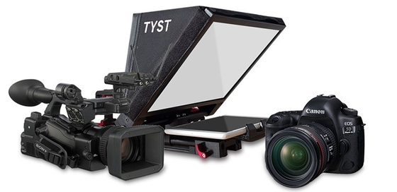 TYSVideo Portable Pad Tablet Teleprompter für DSLR-Kamera Teleprompten und Aufnahmen