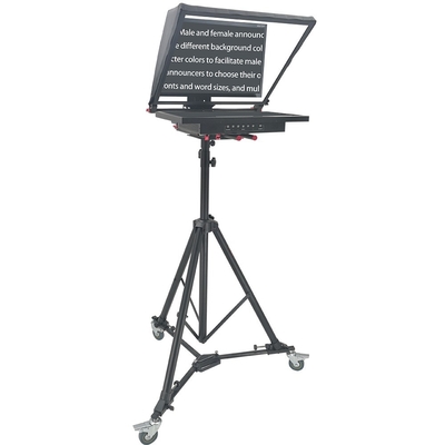 24 Zoll Single Screen Wireless Remoter Stativ Broadcasting Anchor Teleprompter für den Live-Stream