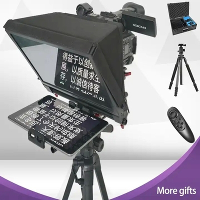 2 bis 20 Fuß Betriebsabstand Portable Teleprompter für Android oder iPad Broadcast