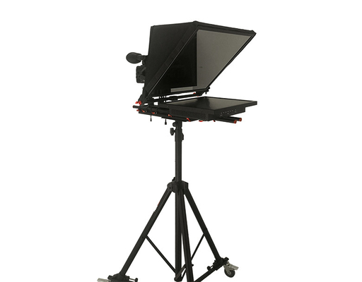 21 Zoll eingebauter Prompter-Monitor mit drahtloser Fernbedienung und gehärtetem Glas