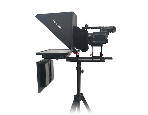 Professionelles Stativ und Sprachschalter enthalten 21 Zoll Dual-Screen-Teleprompter für Sprache