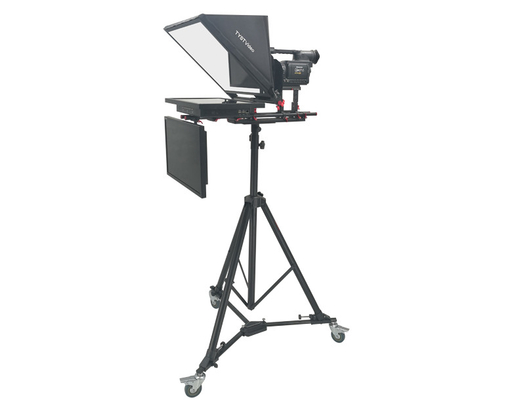 Professionelles Stativ und Sprachschalter enthalten 21 Zoll Dual-Screen-Teleprompter für Sprache