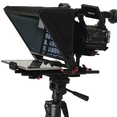 Live-Sport-Portable Interview Sprechtablet Teleprompter TS310 7-13 Zoll 1 Satz Kamera 2-20 Fuß Flight Case