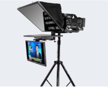 Hochhelligkeit Dual Screen 21 Zoll eingebauter Prompter-Computer für das Sprechstudio