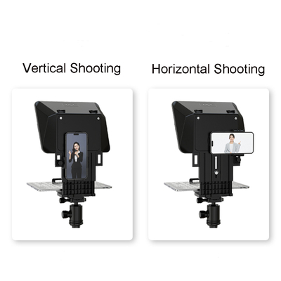 Universal Mobiltelefon und Pad-Prompting Teleprompter für das Live-Shooting TS-350Pro