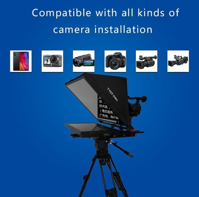 TYSTVideo eingebetteter Teleprompter für Studio Win 7 unterstützt 97% Lichtübertragung