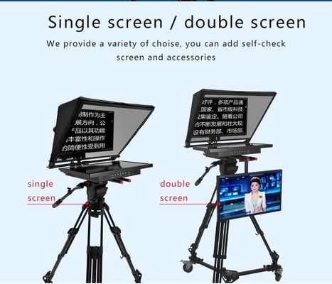 TYSTVideo eingebetteter Teleprompter für Studio Win 7 unterstützt 97% Lichtübertragung