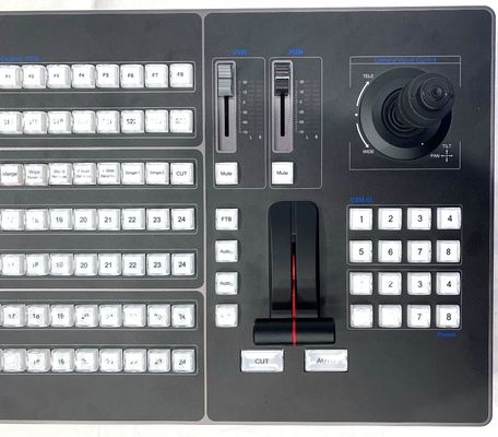PTZ Eingang 4M/E TYST Schaltfläche Tastatur VMIX Bedienfeld 4ME Echtzeit Live Slow Motion Wiedergabe Systeme