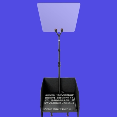 Verstellbarer Glashöhe 17 Zoll Teleprompter für TV-Videokonferenzen und Live-Events
