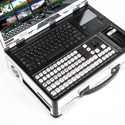 Tystvideovideo Guide All-in-One-Maschine Live-Übertragung 17,3 Zoll Mattenbildschirm mit Vmix Switcher