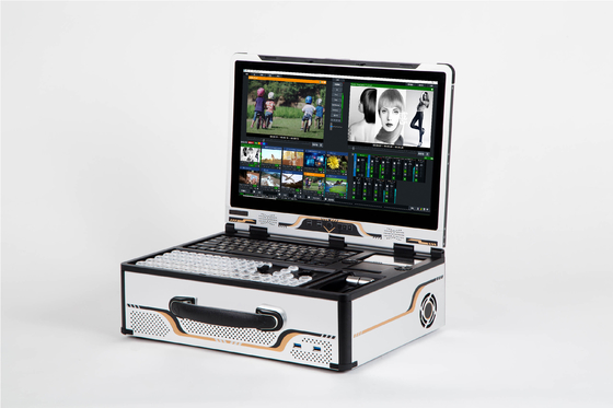 Tystvideovideo Guide All-in-One-Maschine Live-Übertragung 17,3 Zoll Mattenbildschirm mit Vmix Switcher