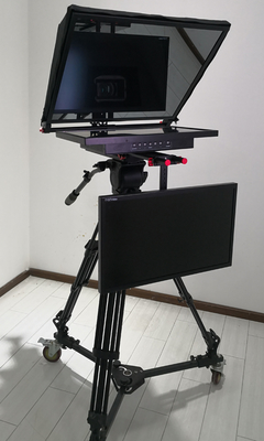 Stativ und Casters Metall Universal Teleprompter TP150 HD Reflection DSLR