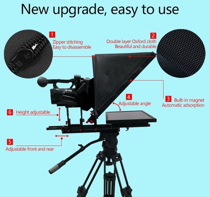 Eingebetteter Teleprompter für Videoaufnahme und -übertragung unter Windows 7
