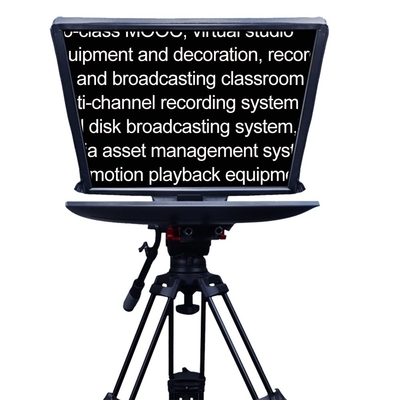 24-Zoll-Studio-Teleprompter mit 300 Nit-Helligkeit und 10-30 Fuß Betriebsabstand