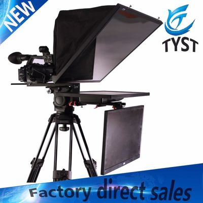 Selbstrecherken Dual Screen 24" Autocue Teleprompter für das Broadcasting Studio OEM/ODM unterstützt