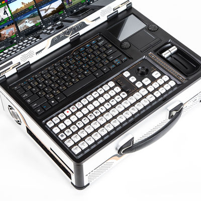 Portable All-in-one Live-Broadcasting-Maschine mit HD-Vmix-Software und 12 Kanälen