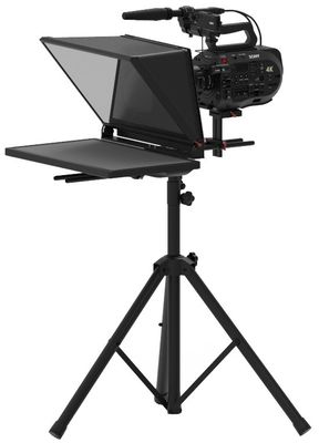 TS200 Teleprompter 20 Zoll Single Monitor Studio Autocue mit verstellbarem Halter
