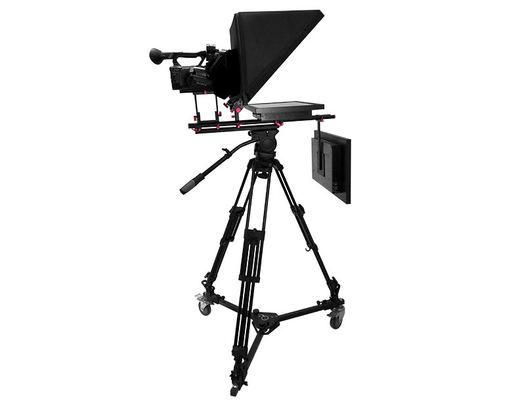 Teleprompter mit zwei Bildschirmen für den Aufnahmerum 21 Zoll Großbildschirm