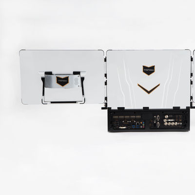 Internet-Signalquelle 17,3 Zoll Drei Bildschirm Live-Streaming-Ausrüstung für tragbare Outdoor-Sport-Spiel