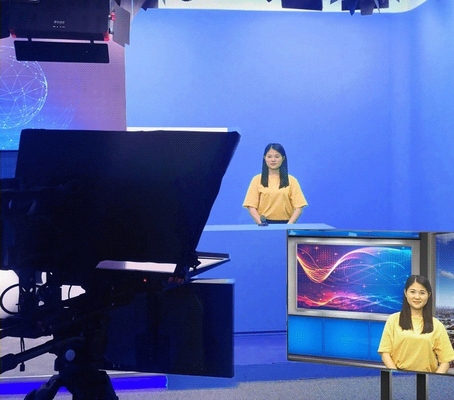 TYSTVideo Profi-Studio Dual-Screen Teleprompter 22 Zoll Privatform