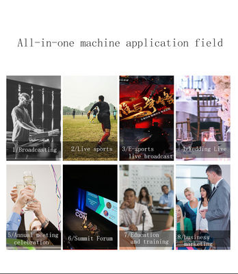 Live Stream Broadcast Switch All-in-One 17.3 Monitor Portable Video Station mit 1T ROM