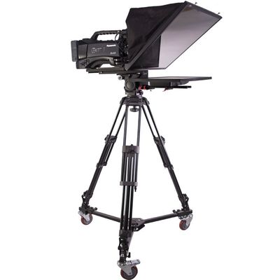 24 Zoll Fernseh- und Broadcast-Studio-Teleprompter mit 1 Satz Remote Live-Sport