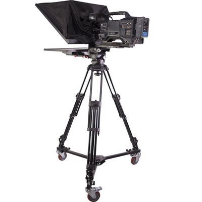 24 Zoll Fernseh- und Broadcast-Studio-Teleprompter mit 1 Satz Remote Live-Sport