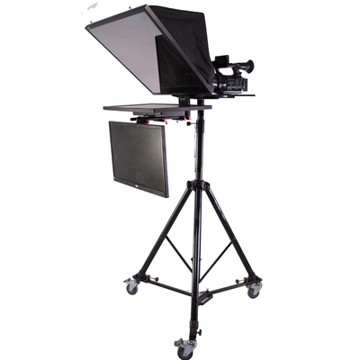 20 Zoll Dual-Screen Zivil Teleprompter mit Teleprompter Software und Fernbedienung