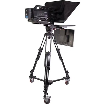 Live-Sport-Studio-Teleprompter 24 Zoll Monitor mit Trägerkoffer