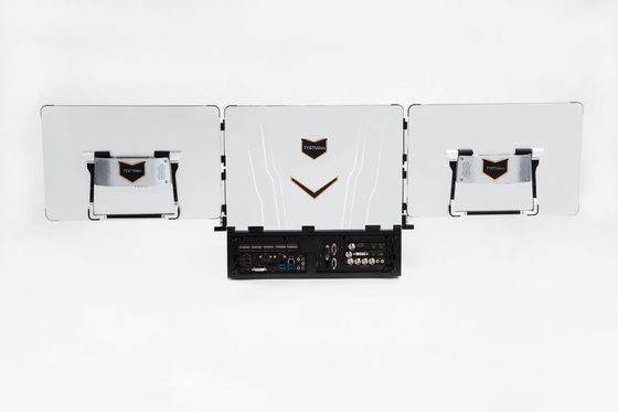 Live-Streaming All-in-One-Maschine mit eingebauten 12-Kanal-Schalter und 17,3" Monitor