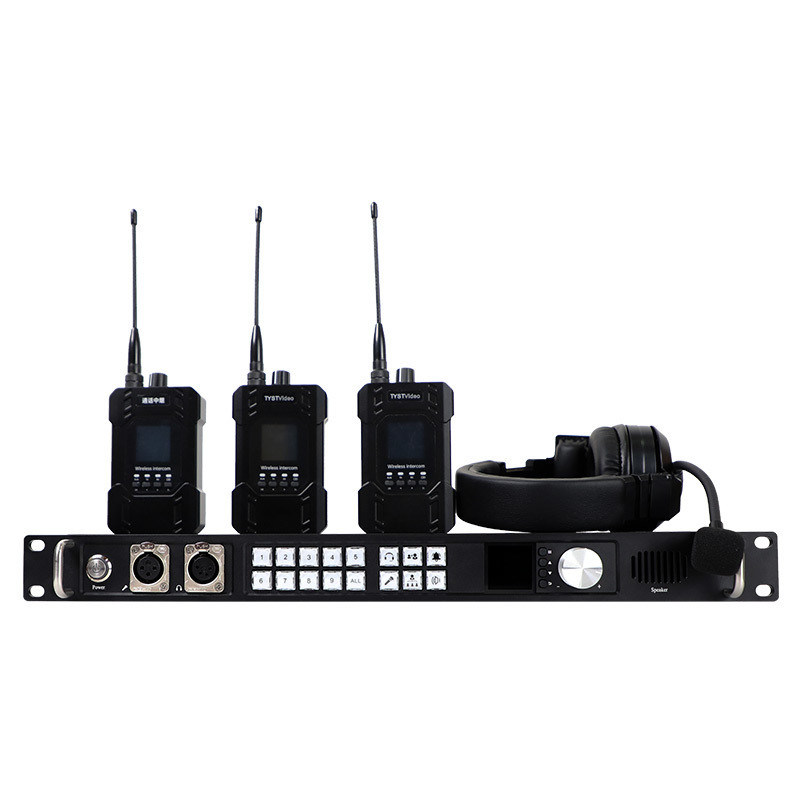Private Mold 910Pro 6-Kanal-Wireless-Interphone-System mit Full Duplex-Kommunikation