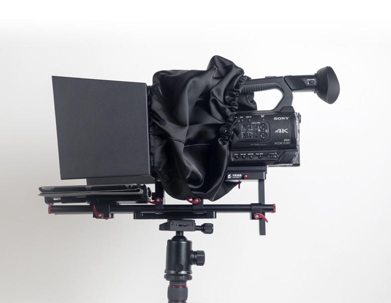Universaler tragbarer Teleprompter für Tablet/DSLR-Kamera Videoaufnahme Live-Streaming