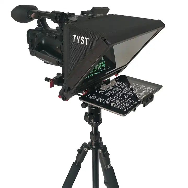2 bis 20 Fuß Betriebsabstand Portable Teleprompter für Android oder iPad Broadcast