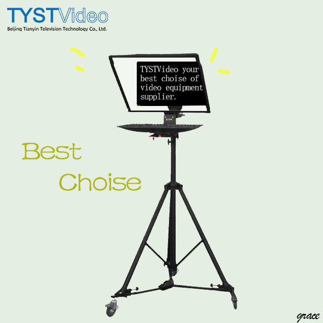 19 und 20 Zoll Live Sport Teleprompter mit Selbst-Test Monitor TS-200 10-30 Fuß Tystvideo