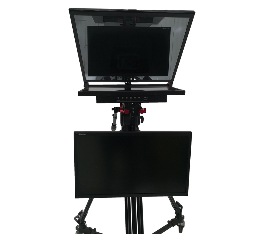 24 Zoll Live Broadcast Studio Prompter mit eingebauten Computer und Bestview Video Unterstützung
