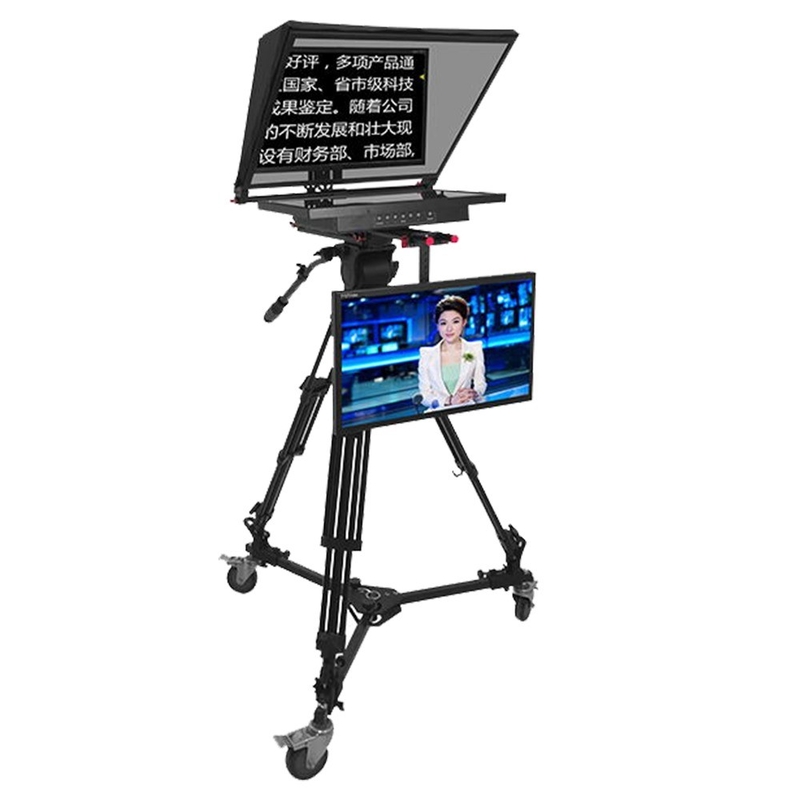 24 M2H 24 Zoll eingebauter Prompter-Computer für das Sprechstudio Dual Screen Teleprompter