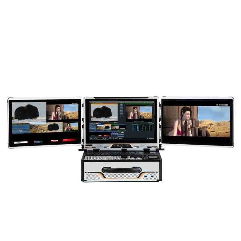 16G RAM 17,3 Zoll Live-Streaming-System mit Audio- und Radio-Advanced-Technologie